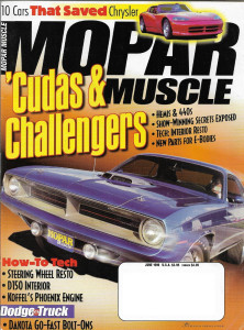 MOPAR MUSCLE 1999 JUNE - DAVE KOFFEL, '52 Li'l RED